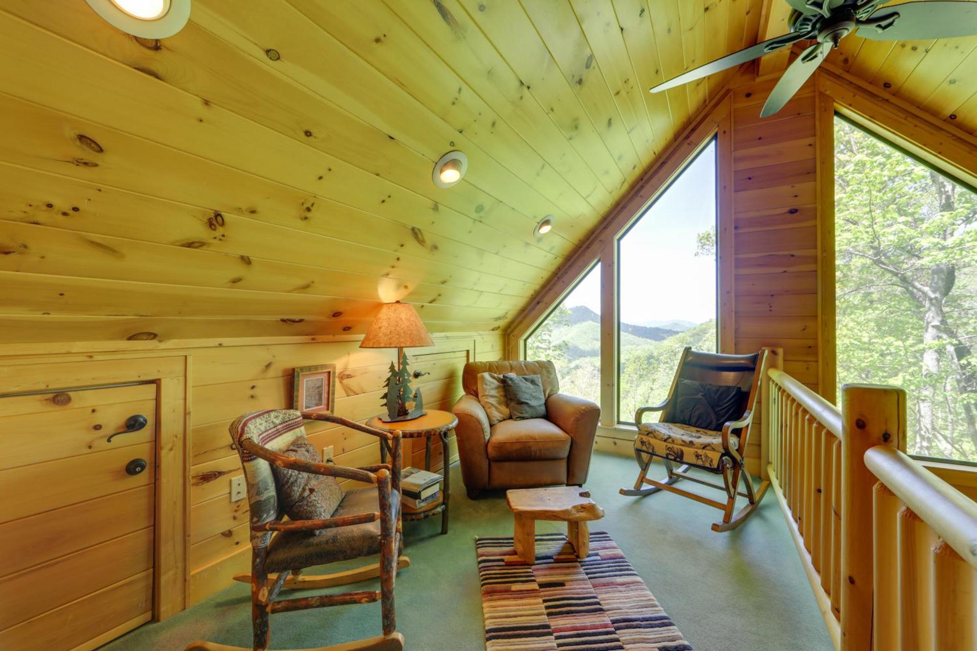 Bryson City Cabin With Hot Tub And Mountain Views! Exterior photo