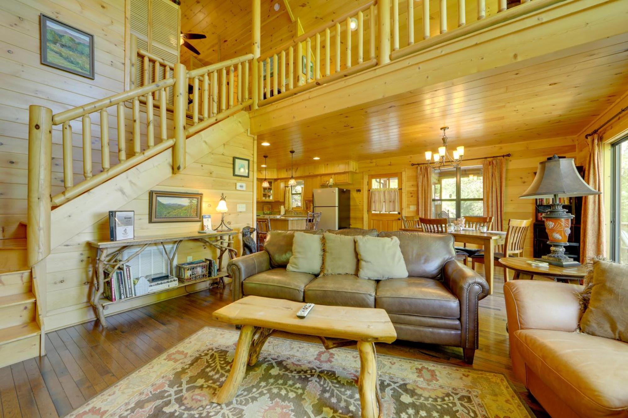 Bryson City Cabin With Hot Tub And Mountain Views! Exterior photo